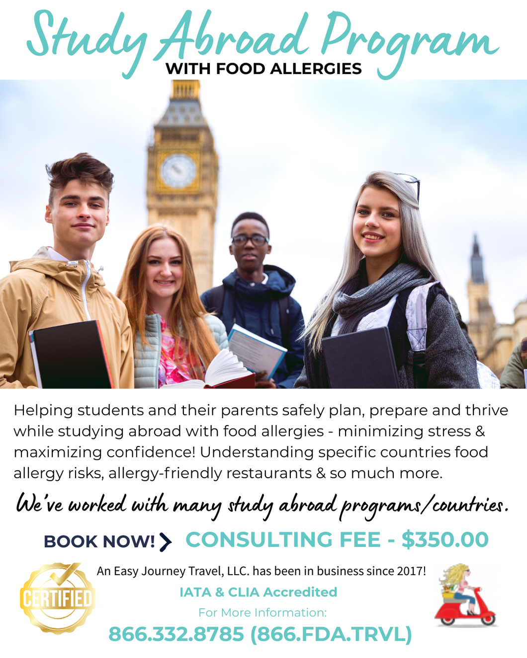 Study Abroad Program with Food Allergies